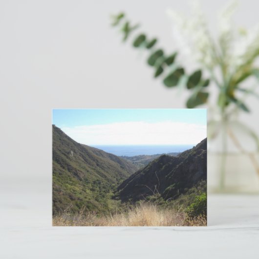 Carte Postale Vue sur l'océan Pacifique (Debout devant)