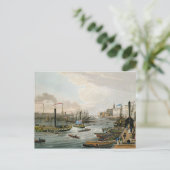 Carte Postale Vue sur London Bridge et la Custom House (Debout devant)