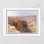 Carte Postale Vue sur Masada (Devant)