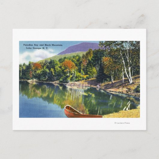 Carte Postale Vue sur Paradise Bay et Black Mountain depuis (Devant)