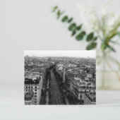 Carte Postale Vue sur Paris (Debout devant)