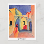 Carte Postale Vue Sur Une Voie, En Août Macke (Devant)