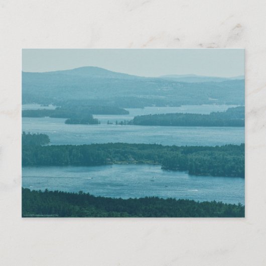 Carte Postale Vue sur Winnipesaukee (Devant)