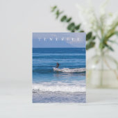 Carte postale vue surf Tenerife (Debout devant)