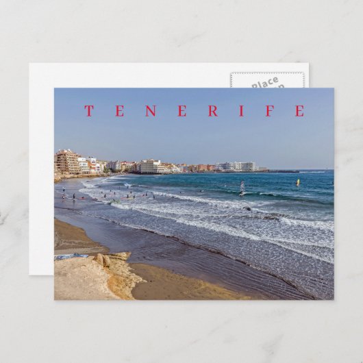Carte postale vue Tenerife El Médano (Devant / Derrière)