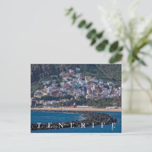 Carte postale vue Tenerife San Andrés (Debout devant)