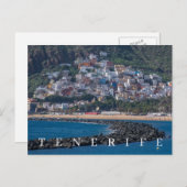 Carte postale vue Tenerife San Andrés (Devant / Derrière)