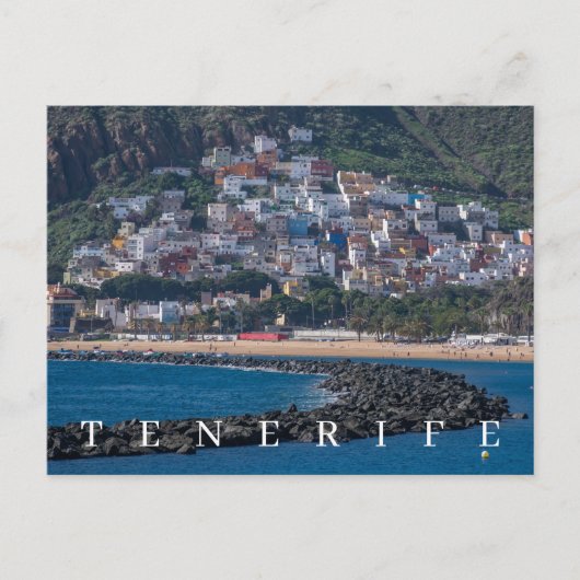 Carte postale vue Tenerife San Andrés (Devant)