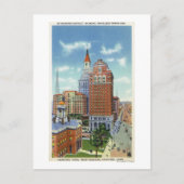 Carte Postale Vue tour de confiance Bldg et Travellers (Devant)