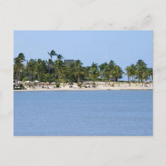 Carte postale vue tropicale (Devant)
