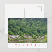 Carte postale vue village Tintern (Devant / Derrière)
