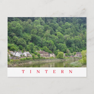 Carte postale vue village Tintern