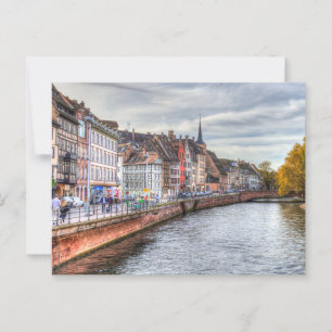 Carte Postale Vue ville de Strasbourg