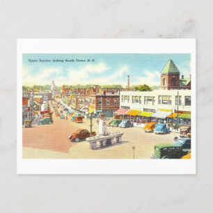 Carte Postale Vue vintage de Dover, New Hampshire,