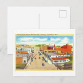Carte Postale Vue vintage de Framingham, Massachusetts (Devant / Derrière)