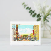 Carte Postale Vue vintage de Pendleton, Oregon, (Debout devant)