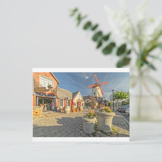 Carte Postale Vue Windmill Solvang (Debout devant)