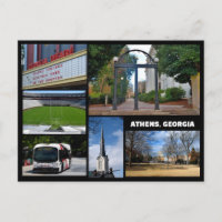 Vues d'Athens, Géorgie États-Unis