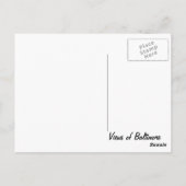 Carte Postale Vues de Baltimore (Dos)