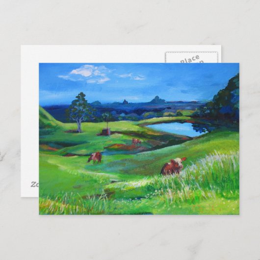 Carte Postale Vues de Maleny (Devant / Derrière)