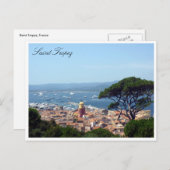 Carte Postale vues de saint tropez (Devant / Derrière)