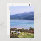 CARTE POSTALE VUES DES ALLES (Devant / Derrière)