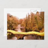 CARTE POSTALE VUES DES ALLES (Devant / Derrière)