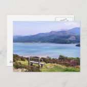 CARTE POSTALE VUES DES ALLES (Devant / Derrière)