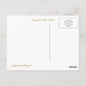 CARTE POSTALE VUES DES ALLES (Dos)