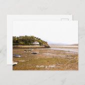 CARTE POSTALE VUES DES ALLES (Devant / Derrière)