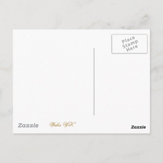 CARTE POSTALE VUES DES ALLES (Dos)