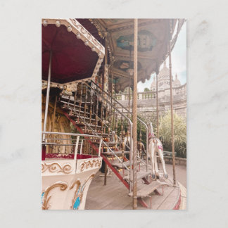 Carte Postale Vues du carrousel de Montmartre Paris