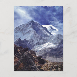 Carte Postale Vues du Népal en route pour MONT EVEREST