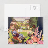 Carte postale Vues sur la péninsule (Devant / Derrière)