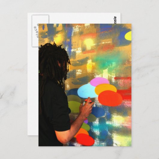 Carte Postale Vulcain (Devant / Derrière)