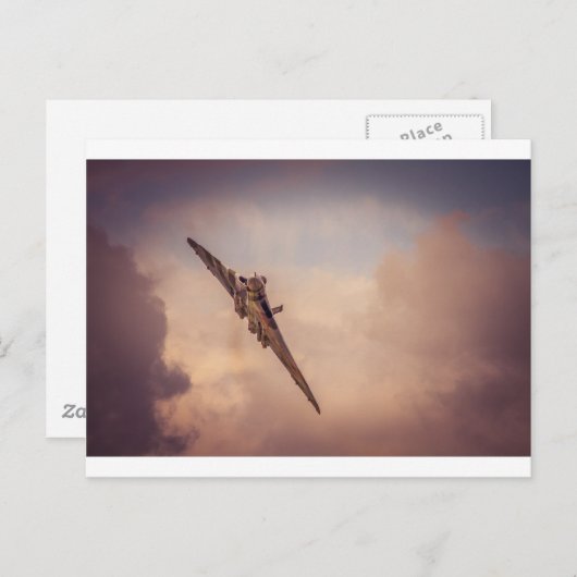 Carte Postale Vulcain (Devant / Derrière)