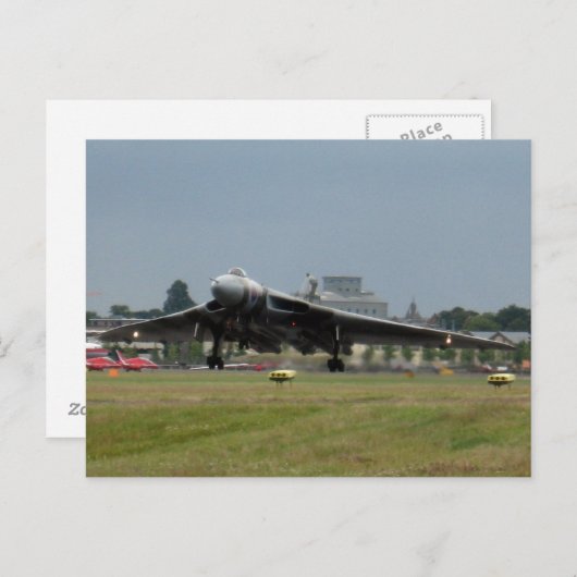 Carte postale Vulcan (Devant / Derrière)