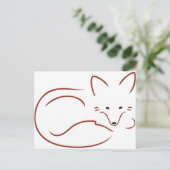 Carte Postale Vulpes Vulpes (Debout devant)