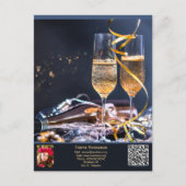 Carte Postale Vykort — Connect, Party (Devant)