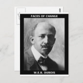 CARTE POSTALE W.E.B. DUBOIS (Devant / Derrière)