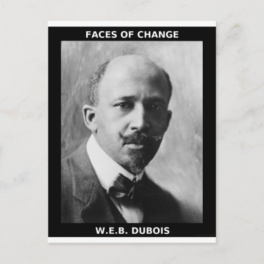 CARTE POSTALE W.E.B. DUBOIS (Devant)
