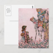 Carte Postale W Heath Robinson Illustration Bill the Minder (Devant / Derrière)