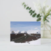 Carte Postale W.M. Observatoire de Keck sur Mauna Kea, Hawaii (Debout devant)