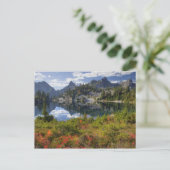 Carte Postale WA, Alpine Lakes Wilderness, Gem Lake, avec (Debout devant)