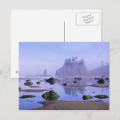 Carte Postale WA, parc national Olympique, deuxième plage, (Devant / Derrière)