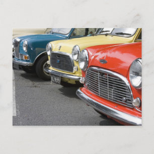 Carte Postale WA, Seattle, Classic British Automobile.