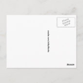 Carte Postale WA Watercolor Print (Dos)