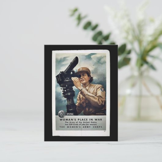 Carte Postale Wac (Debout devant)