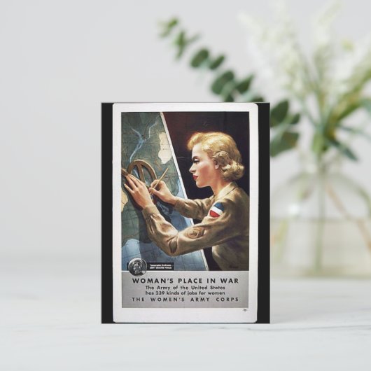 Carte Postale Wac (Debout devant)