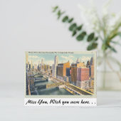 Carte Postale Wacker Drive, Chicago, Illinois (Debout devant)